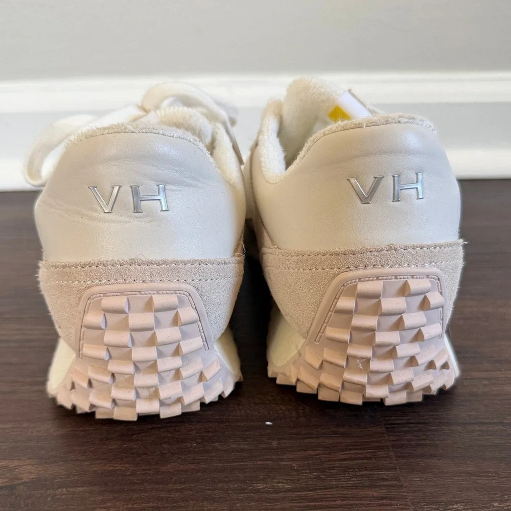 Vintage Havana VH Est 1954 Women's Cosmic 12 White Pebbled Taupe Sneakers Size 7